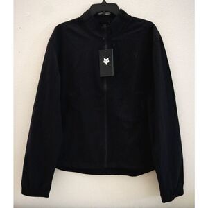 Fox 29147-001 Women's Sz XL Black Lightweight Adapt Water Resistant Jacket